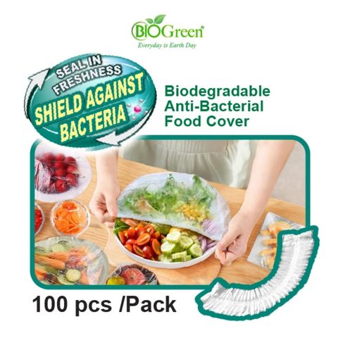 Biogreen Anti-Bacterial Food Cover 100 Pieces