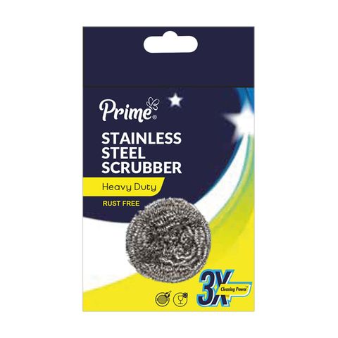 Prime Stainless Steel Scrubber Single 1 Piece