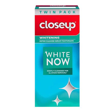 Closeup White Now Toothpaste Clay Detox Serum Gel 2 x 100g