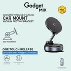 Gadget Mix (CW-18) Diginut Vacuum Suction Bracket Black 1 Unit