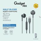 Gadget Mix (E-36C) Diginut Type-C Wired Earphone Black 1 Unit
