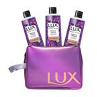 Buy 3 Lux Body Wash Black Orchid Scent and Juniper Oil 245ml & Get Free Travel Bag 1 Piece