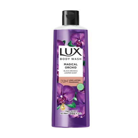 Buy 3 Lux Body Wash Black Orchid Scent and Juniper Oil 245ml & Get Free Travel Bag 1 Piece