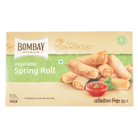 Bombay Premium Vegetable Spring Roll 10 Pieces 400g