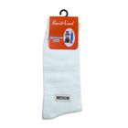 Knit-Line Uniform White Socks (Medium) 1 Pair