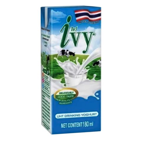 Ivy UHT Yoghurt Natural 180ml