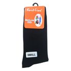 Knit-Line Uniform Socks Black (Small) 1 Pair