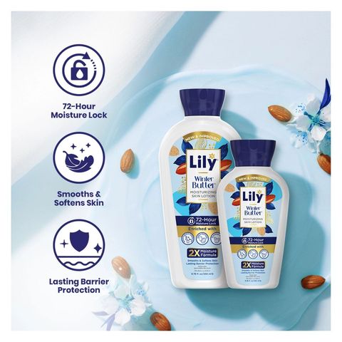 Lily Winter Butter 2x Moist Lotion 100ml