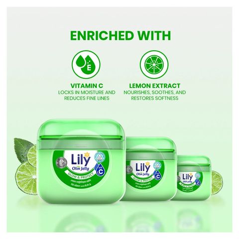 Lily Olin Petroleum Jelly Lemon 100ml
