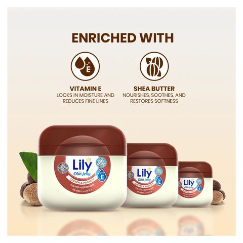 Lily Olin Petroleum Jelly Shea Butter 100ml