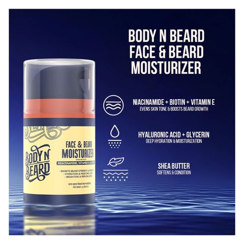 Body N Beard Face & Beard Moisturizer 50ml