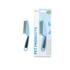 Premium Cat Flea Comb Large Size Color Blue 1 Piece