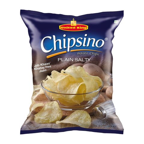 Chipsino Plain Salty Potato Chips Pocket Pack 1 Unit