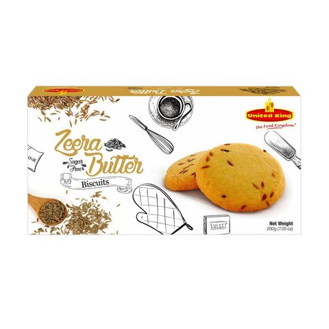 The Food Kingdom Zeera Butter Biscuits 200g