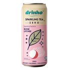Drinho Sparkling Tea Rose Lychee 320ml