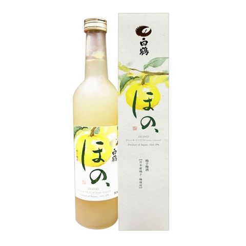 Hakutsuru Hono Yuzu Umeshu 500ml