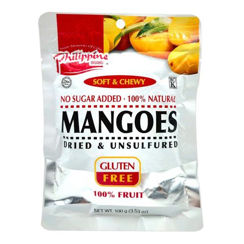 Philippine Brand Dried Mangoes No Added Sugar 100g