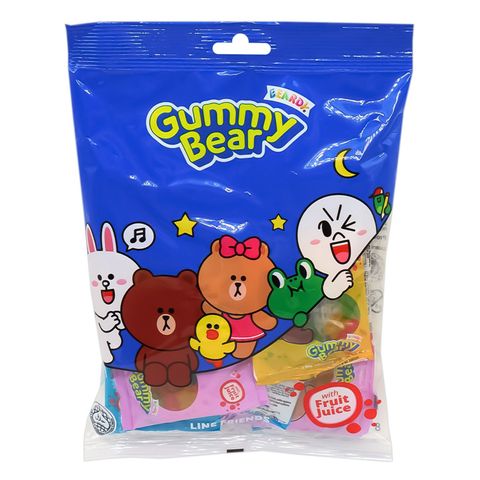 Beardy Line Friends Gummy Bear 90g
