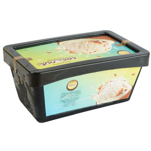 Bellissimo Premium Crunchy Coconut Caramel Ice Cream 900ml