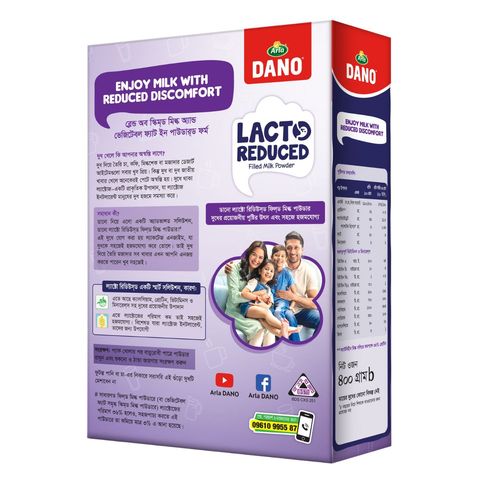 Dano Lacto Reduced Filled Milk Powder 400g