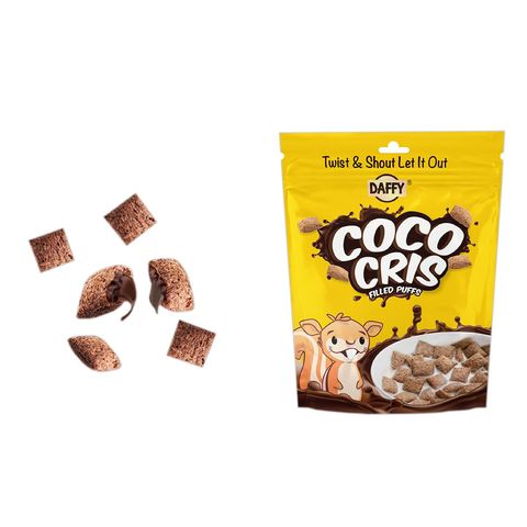 Daffy Coco Cris Filled Puffs Pouch 35g