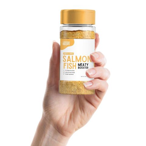 Luscious Recipe Meaty Booster Single Ingredient Freeze-dried Toppers Salmon Fish 30g