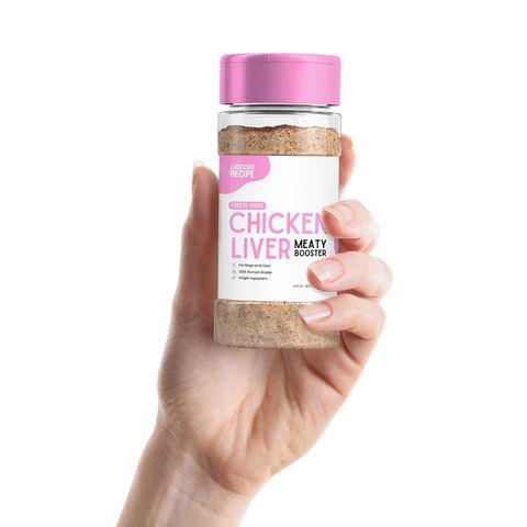 Luscious Recipe Meaty Booster Single Ingredient Freeze-dried Toppers Chicken Liver 40g