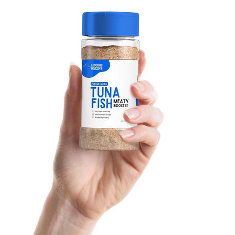 Luscious Recipe Meaty Booster Single Ingredient Freeze-dried Toppers Tuna Fish 30g