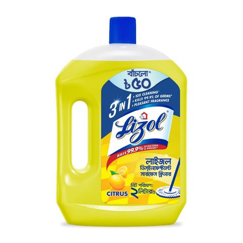 Lizol Floor Cleaner Citrus 2L