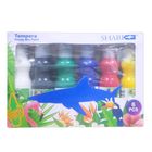 Shark Tempera Poster Color in Nozzle Bottle 6 x 50ml
