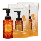 Joseristine Sugar Defense Moisturizing Foaming Hand Soap (Extra Moisturizing Version) 1 + 2 Value Pack (350ml + 2 x 300ml) 1 Set
