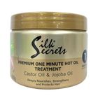 Silk Secrets Premium One Minute Hot Oil Treatment Castor & Jojoba Oil 300g