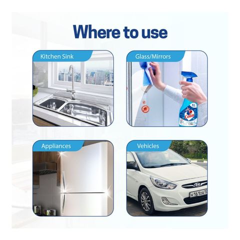 Colin Glass & Surface Cleaner Liquid Refill 500ml