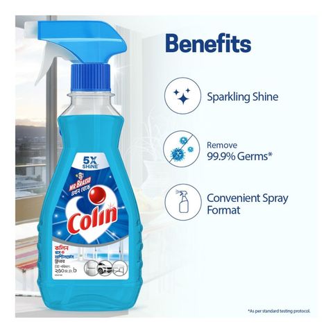 Colin Glass & Surface Cleaner Liquid Spray 500ml