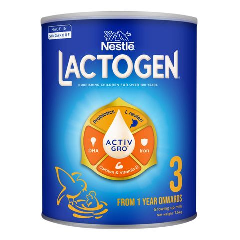 Lactogen 3 Growing Up Milk Formula (From 12 Months) 1.6kg