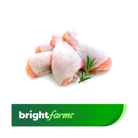 brightfarms Broiler Chicken Drumstick Skin On Frozen 500g