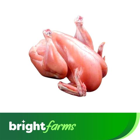 brightfarms Broiler Chicken Whole SkinLess Frozen 900g to 1kg