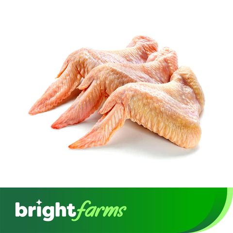 brightfarms Broiler Chicken Wings Skin On Frozen 500g