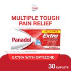 Panadol Extra with Optizorb, Paracetamol for Strong & Tough Pain Relief, Headache, Fever 30 Pieces