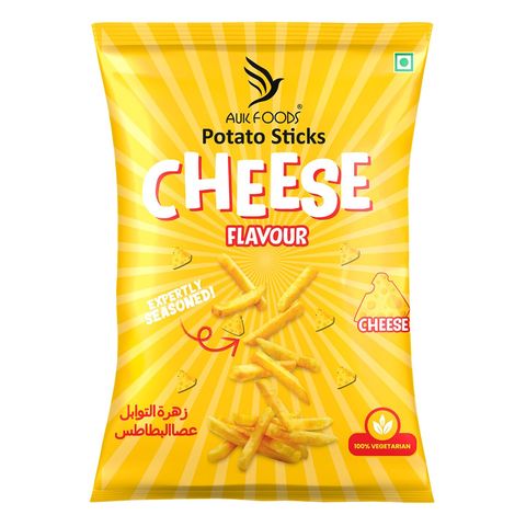 Auk Foods Potato Sticks Cheese Flavour 1 Unit