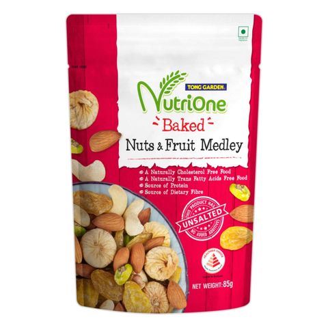 Nutrione Baked Nuts Fruita Medley 85g