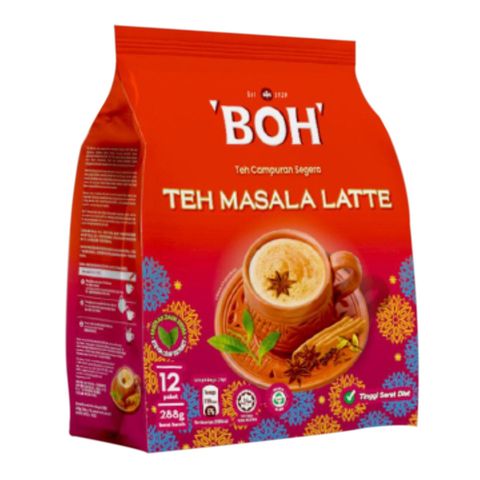 Boh Teh Masala Latte 12 x 24g