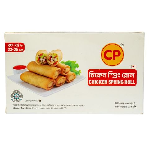 Cp Chicken Spring Roll 23-25 Pieces 375g