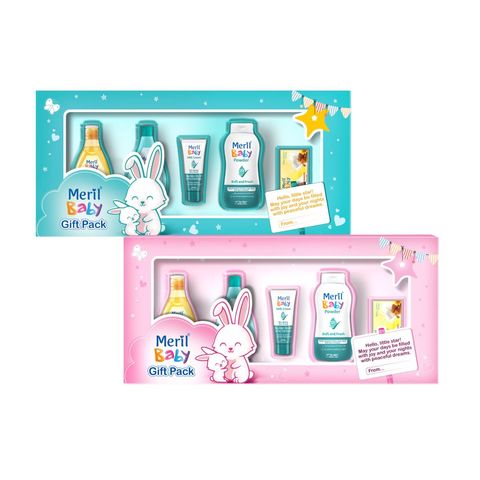 Meril Baby Gift Pack 5 In 1 Assorted Color 1 Piece