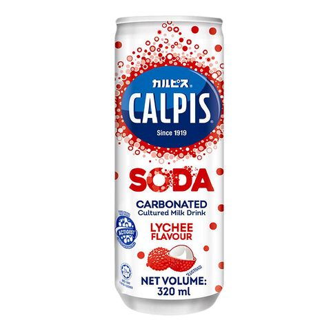 Calpis Soda Lychee Can 320ml