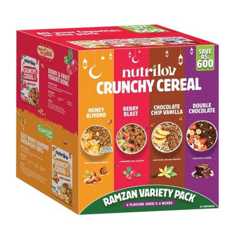 Nutrilov Crunchy Cereal Variety Pack