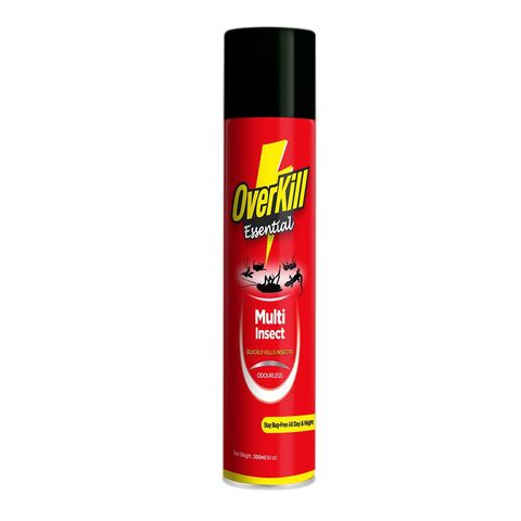 OverKill Multi Insect Quickly Killer Odourless Spray 300ml