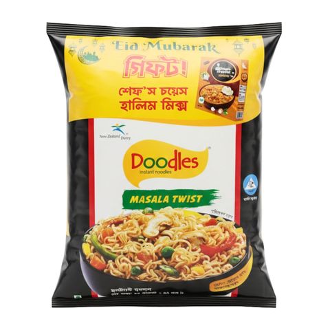 Buy Doodles Instant Noodles Masala Twist 12 Pack 744g & Get Free Chef's Choice Haleem Mix 150g