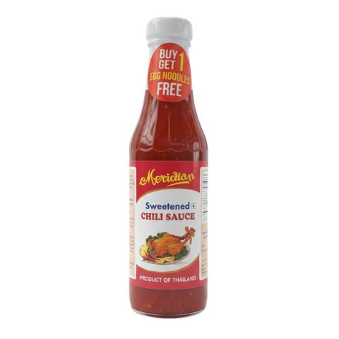 Buy Meridian Sweetened Chili Sauce 340ml & Get Free Meridian Egg Noodles 130g