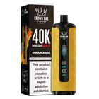 Al Fakher Crown Bar 40K Puffs Disposable Mega Max Cool Mango (6mg) 1 Unit